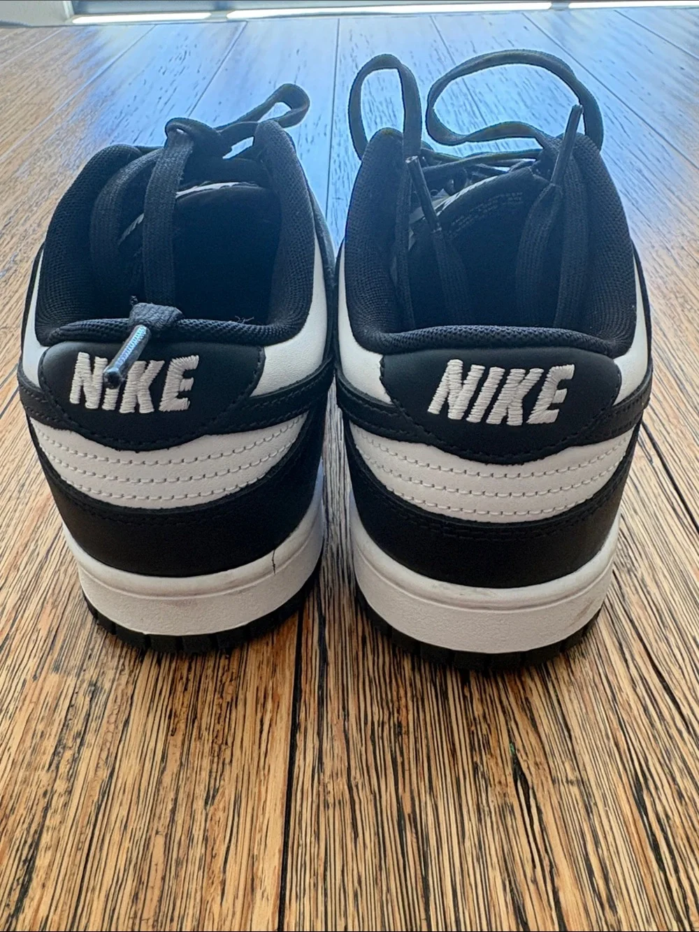 Nike White/Black Dunk Low Retro Mens 8.5 Women’s 10